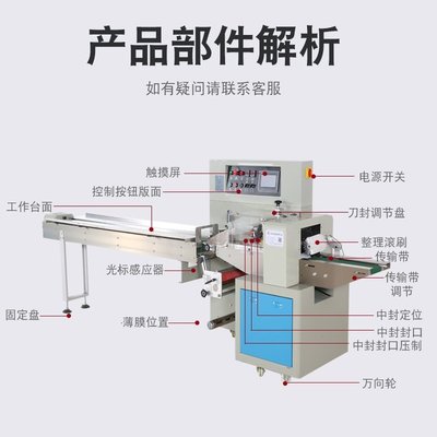 全自動枕式包裝機(jī) 多功能應(yīng)用助力現(xiàn)代化包裝